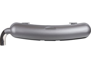 Exhaust muffler / silencer rear box Single Outlet. With TÜV/EEC approval Porsche 911 1974-89 - 92.511, 92.511S, 1620603500, 91111102501 - 1620605400
