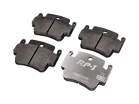 Pastiglie freno EBC RP-1 Racing Porsche 996 / Boxster 986 / 987 S - 99635294902, 99635294903, 99735193903, 99735193905, 99735193907, 99635193916 - DP81514RP1