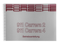 Driver’s manual for Porsche 911 (964) Carrera 2/4, MY 90, in English - WKD96452091