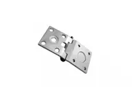 Door hinge. Porsche 356 B-T5 / 356 B-T6 / 356 C - 64453103104, 64453103105, 64453103204, 64453103205