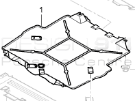 Bandeja inferior del eje delantero 4x4. Porsche 996 C4 / C4S / Turbo / GT2 - 99650452701, 99904900740