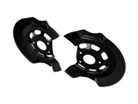 刹车盘盖板 2 件套 前部。保时捷 911 / 930 / 914 - 90135180117, 901.351.801.17, 901 351 801 17, 91435180100, 914.351.801.00, 914 351 801 00 - 1664200200