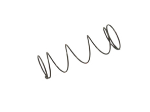 Door handle lock cylinder pressure spring. Porsche 356B / 356C - 64453160501 - 10506135446