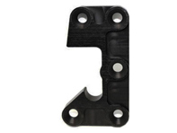 Door lock striker plate (5 hole). Porsche 356 / 356A - 64453170100 - RD-644.531.701.00