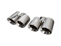 Tubos de escape DesignTek de acero inoxidable pulido para Porsche 997 - 99711198210, 99711198211, 99711115200, 99711115201, 99711115100, 99711115101, 99711198110, 99711198111
