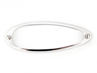 Cornice cromata del fanale posteriore a goccia. Porsche 356 A/B/C - 64463142301 - 1695351700
