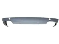 Jupe inférieure de pare-chocs arrière. Porsche 955 Cayenne Turbo - 95550552102G2X, 95550552102