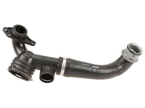 Distributor tube (Left / Return) for water radiator. Porsche 970 Panamera - 97010623101