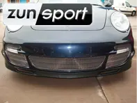 前保险杠不锈钢格栅套装 ZunSport。保时捷 997 Turbo