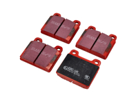 EBC RED Bremsbeläge „Road“ vorn. Porsche 911 (OE-Teilenummer 91135195002) - 91135195001, 91135195002, 91135195006, 91135195008, 91135195011 - DP 3103C, DP3103C, DP-3103C