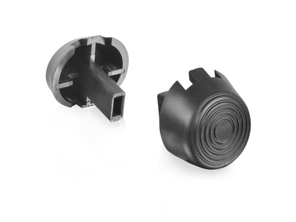 Actuating button, round, for the backrest release on the seat. Porsche 911 74-76 - PCG88163300