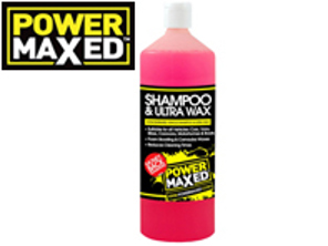 Power Maxed Car Wash Shampoo & Wax - CSUW2500, CSUW5000