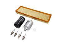 Kit d'entretien moteur : filtres à air, à carburant, à huile, bougies d'allumage et plus encore – pour Porsche 944 S 2.5 L (1987-1988) - 94410093002, 94410720103, 94410720111, 92811025304, 92811025307, 94411018800, 90012311830, 99917015690