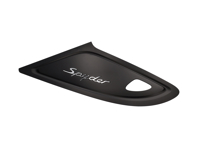 Rear Left Body Trim Cover 'Spyder', Matt Black. Porsche 981 Boxster Spyder / 982 Boxster Spyder 2016>> - 98151217103OK1, 98151217102OK1, 98151217101OK1, 98151217100OK1