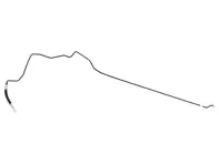 Power steering pressure line. Porsche 964 LHD - Left-hand drive - 96434744603, 96434744602