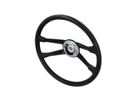 Volant cuir 400mm. Porsche 911 68-73 - 90134708110, 1645500100, 90234708271/1, 90234708271