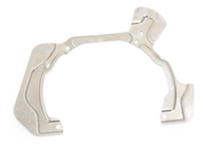 Remschijf afdekplaat ACHTER. Porsche 996 GT2/GT3 - 99635280130, 99635280230