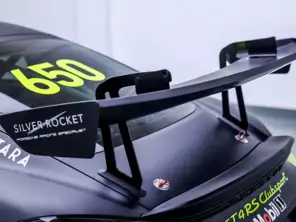 Rear wing swan neck riser set 3 inch 2017 aluminium alloy. Porsche 981 GT4 / 718 GT4 - 98151268100, 98151268182, 98151268200, 98151268282 - SRRISERAL