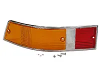 Cristal intermitente trasero con borde cromado. Porsche 911 - 91163192303, 91163192403