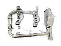 Full exhaust system for Porsche 964 in Stainless Steel - 96411104205, 96411321316, 96411321315, 96411104504, 96411104502, 96411104605, 96421104004, 96421103905, 96421103932