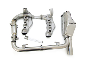 Full exhaust system for Porsche 964 in Stainless Steel - 96411104205, 96411321316, 96411321315, 96411104504, 96411104502, 96411104605, 96421104004, 96421103905, 96421103932