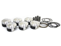 JE Piston Set. Porsche 911 3.3L TURBO 12V (8.0:1) - 353298 - JE-353298