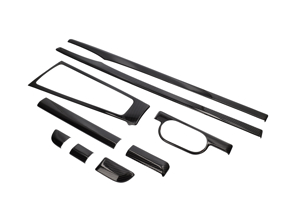 Interior Console Trim Cover Set LHD. Porsche 982 Boxster / Cayman / 991.2 2017>>