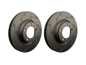 Brake disc rotor set Black Coat Z REAR. Porsche 95B.1 Macan Turbo - 95B615601D, 95B615601, 460.1556.53 - 460.1556.53
