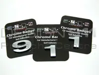 1 2 3 4 5 6 7 8 9 0 - Chrom-Zahlen