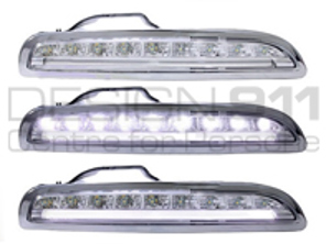 Daytime Running Lamps (DRL) LED for Porsche Boxster 987 2005-08 - 98763108105, 98763108205, 98763108102, 98763108202, 98763108104, 98763108204