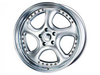 Llantas de aleación de 18' TURBO P 3part Split Rim para coches Porsche