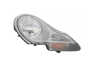 Lampada frontale trasparente. Porsche 996 / Boxster 986 con guida a sinistra - 98663113117, 98663113217