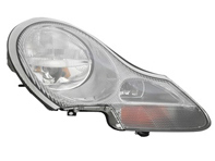 Scheinwerfer klar. Porsche 996 / Boxster 986 LHD-Fahrzeuge - 98663113117, 98663113217