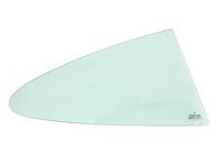 Rear 1/4 window glass. Porsche 993 Coupe - 99354310200, 99354310100
