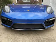 Complete front bumper grille wire mesh set. Porsche 981 GTS