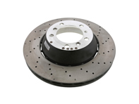 Brake disc rotor Rear. Porsche 997 GT3 2010 Onwards (OE Part No 99735240598 /99735240698) - 99735240502, 99735240602