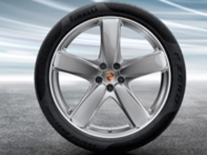 Cerchi in lega da 21' Macan Sport Classic e pneumatici estivi Porsche originali - 95B044665N