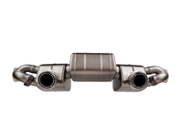 Ligne de course Akrapovic Slip-On (Titane). Porsche 718 Cayman GT4 RS / Spyder RS - S-PO/TI/24, 9GT251053A - S-PO/TI/24
