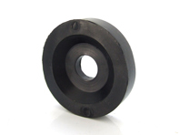 Amortiguador de goma para parachoques trasero. Porsche 356B / 356C - 64450524505