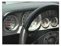 Cruscotto in alluminio Rennline (calibri autometro). Porsche 914 - DA68