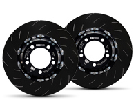 Dischi freno posteriori flottanti in due pezzi EBC racing per Porsche 991 GT3 - 99135240780, 99135240880 - SG2F013