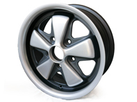 15' Ultralite anodisé look Fuchs Style jantes en alliage 6.0J ET36 pour voiture Porsche - MX160015, MX160015Z