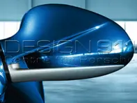 Exterior Mirror Trims Alloy Look. Porsche 997 / Boxster 987/ Cayman 987C - 99704480209
