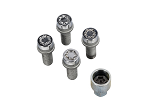 锁定车轮螺栓套件 M14 x 1.25 长度：50.5 毫米，适用于保时捷 - 27226SU