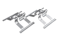 Kit clip a molla per pastiglie freno. Porsche 958 Caienna - 7PP615269 - 1164004310