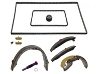 Kit chaîne de distribution moteur pour arbre à cames et pompe à huile. Porsche 958 3.6/970 3.0L/Macan 3.0L, 3.6L - 94810516902, 94810516910, 4775, 90001163, 94610725275, 94610725877, 94610223175, 94610518076, 94810502312, 94810516612, 94610506800, 94810506510, 94610725300