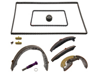Engine timing Chain Kit for camshaft and oil pump. Porsche 958 3.6/970 3.0L/ Macan 3.0L, 3.6L - 94810516902, 94810516910, 4775, 90001163, 94610725275, 94610725877, 94610223175, 94610518076, 94810502312, 94810516612, 94610506800, 94810506510, 94610725300