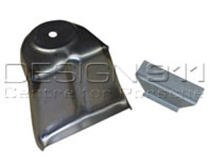 Ophanging aanslagbeugel. Porsche 356A-356B T5 - P154A, PP154A, 64450117105, PP154AL, P154AL, P154AR, PP154AR