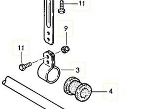 Kit support support biellette avant Porsche 944 - 944343793100, 477411053, 94434373300, 94434373332, 90007507902, 900910022003