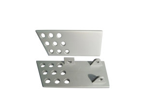 Rennline Aluminium-Innentürgriff-Set. PERFORIERT. Porsche 911/912/930 / 964 - DH03